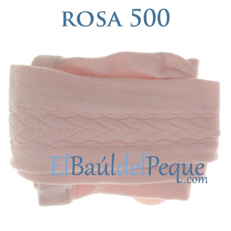 Leotardo Labrado Lateral Rosa 500  de Cóndor