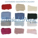 Leotardo Calado Lateral Cava 303 Algodón Cálido  de Cóndor
