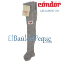 Leotardo Bebé Aluminio 221 con Puntilla en el Culete