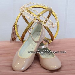 Zapato Niña de Comunión Piel Charol Rosa María Catalán