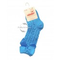 CONDOR Calcetines Maya Lazos Altos Calados de Perle