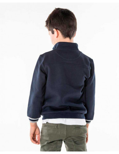 Sudadera Abierta Patrulla Águila Spagnolo Gris y Azul