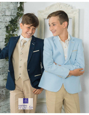 Traje de Niño Comunión y Ceremonia de Mar-Fe