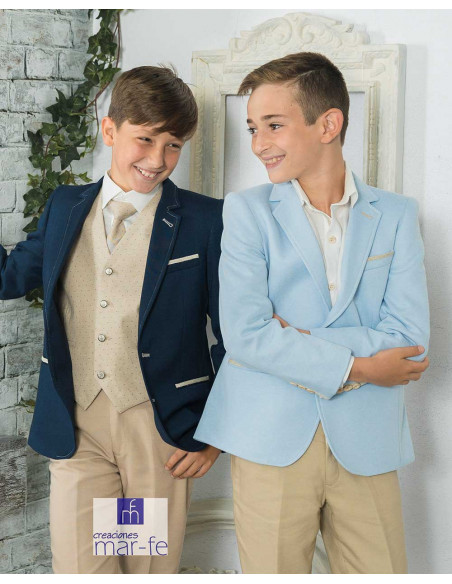 Traje de Niño Comunión y Ceremonia de Mar-Fe Traje de Niño Comunión y Ceremonia de Mar-Fe