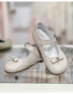Zapato Merceditas Niña Bebé Ruth Secret Beig