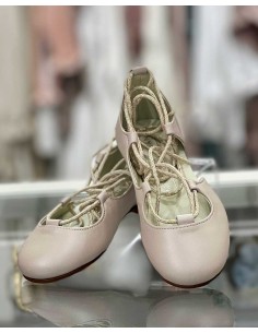 Zapato Niña Ceremonia y Comunión María Catalán Rosa