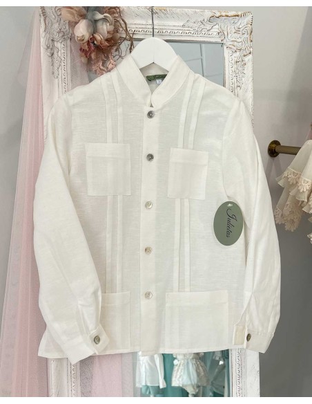 Camisa Niño Ceremonia Sahariana de Julietas