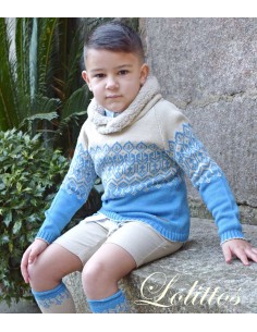 Jersey Niño Colección Blue Lolittos Moda Infantil