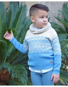 Jersey Niño Colección Blue Lolittos Moda Infantil 2