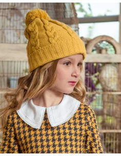 Gorro Trenzas con Pompom Unisex Yoedu Moda Infantil 2