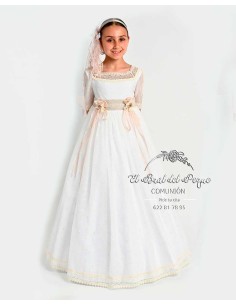 Vestido Comunión Barcarola Moda Infantil Colección 2023