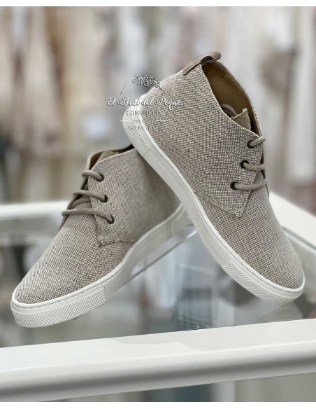 Zapatillas Botillo Niño Comunión y Vestir Arena María Catalán