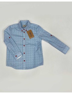 Camisa Manga Larga Celeste Colección Duckling de Lolittos