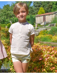 Conjunto Niño Rosa Palo Colección Rose Lolittos Ceremonia