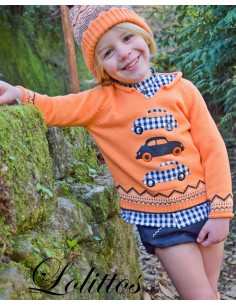 Jersey Niño Colección Bear Lolittos Moda Infantil