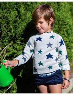 Jersey Niño Estrellas Colección Pandora La Martinica by María Sobrino