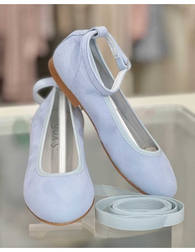 Bailarina Niña Ceremonia Ante Azure Celeste Gux´s Shoes