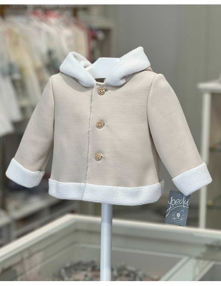 Abrigo Bebé Niño Color Arena Yoedu Moda Infantil
