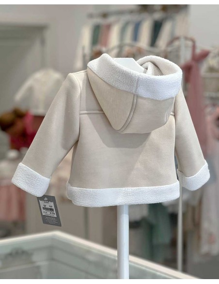 Abrigo Bebé Niño Color Arena Yoedu Moda Infantil