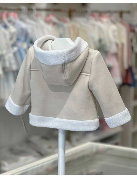 Abrigo Bebé Niño Color Arena Yoedu Moda Infantil