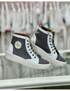 Botín Gris Unisex Hortensia Maeso Comuniones