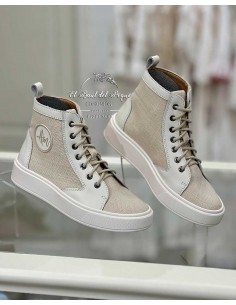 Botín Beige Unisex Hortensia Maeso Comuniones