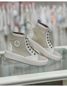 Botín Beige Unisex Hortensia Maeso Comuniones 2