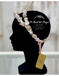 Corona Comunión Doble Esperanza Bertrán Malva Oro 2