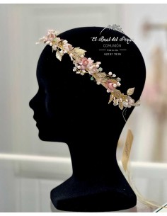 Corona Comunión Esperanza Bertrán Rosa Modelo Corinto