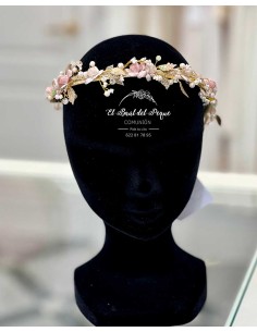 Corona Comunión Esperanza Bertrán Rosa Modelo Corinto 2