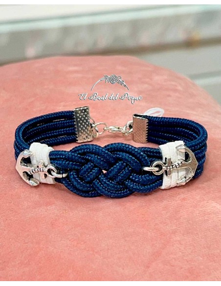 Pulsera Niño Comunión Azul Juana Sánchez