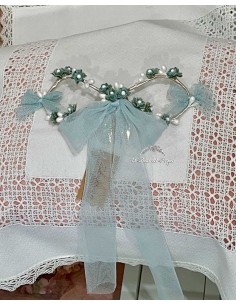 Aplique Pelo ó Cinturón Ceremonia Comunión Zoysan Verde 2