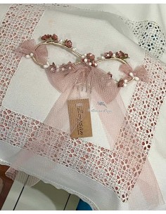 Aplique Pelo ó Cinturón Comunión Zoysan Rosa Palo 2