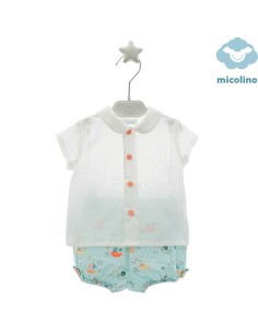 Conjunto Niño Bebé Micolino Familia Odette Turquesa