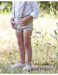 Bombacho Ceremonia Arena Empolvado Lino Abuela Tata
