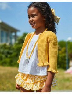 Braguita Volantes y Blusa Niña Kittle La Martinica Moda Infantil 2