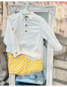 Bombacho y Camisa Niño Kittie La Martinica Moda Infantil