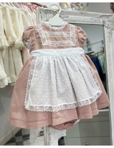 Jesusito 4 Piezas Ceremonia Julietas Lino Rosa Palo