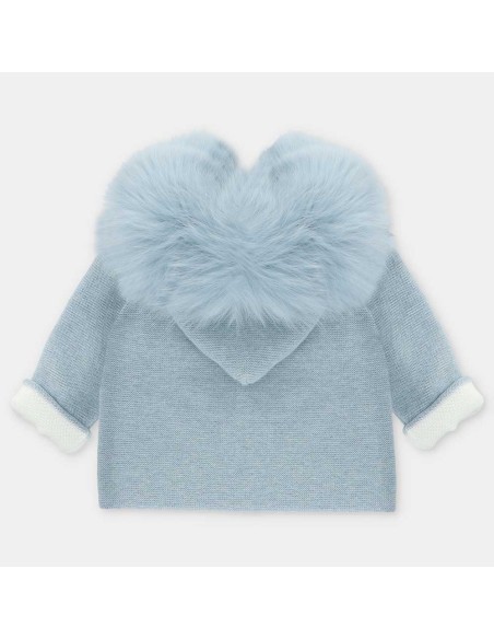 Trenka Punto Pelo Bebé Unisex Celeste Martín Aranda