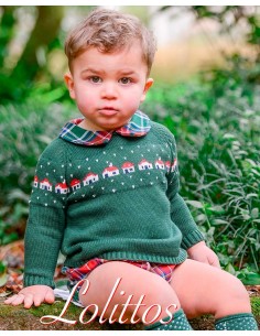 Conjunto Bebé Niño Jubón y Cubre Lolittos Poalla