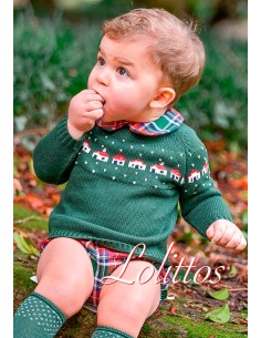 Conjunto Bebé Niño Jubón y Cubre Lolittos Poalla 2