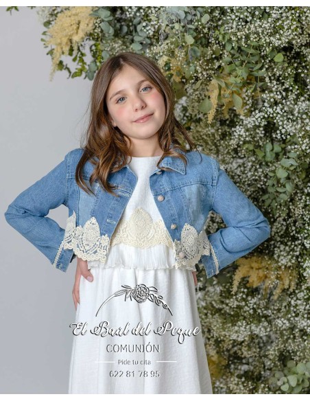 Bolero Niña Vaquero Comunión y Ceremonia Lilus 2026