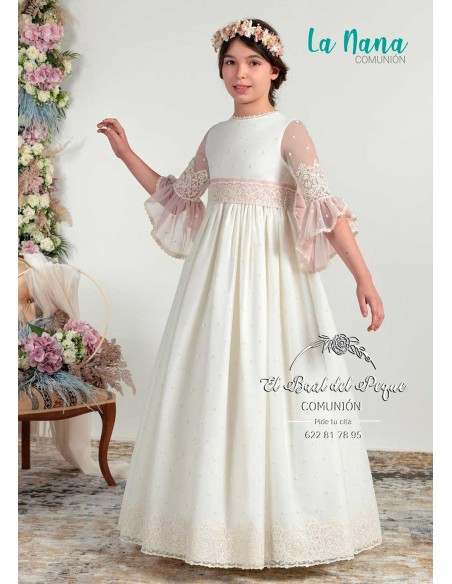 Vestido Comunión Montserrat Lozano 2026 Modelo 1605