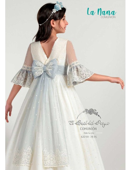 Vestido Comunión Montserrat Lozano 2026 Modelo 1604