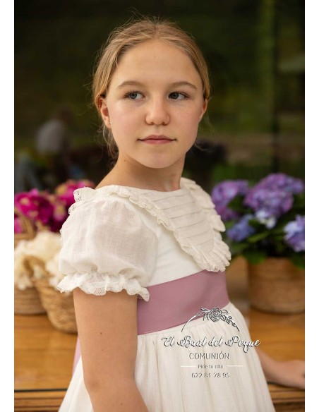 Vestido Comunión Lovely Day Comuniones 2026 Modelo F614