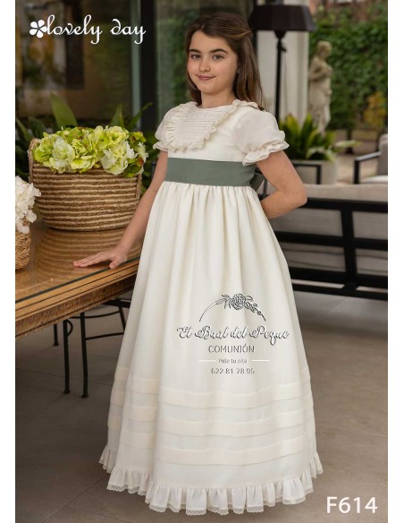 Vestido Comunión Lovely Day Comuniones 2026 Modelo F614