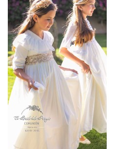 Vestido Comunión Manuela Montero Modelo Cruz 2026