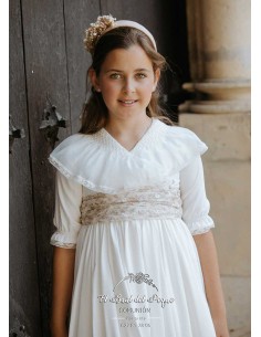 Vestido Comunión Manuela Montero Modelo Cruz 2026 2