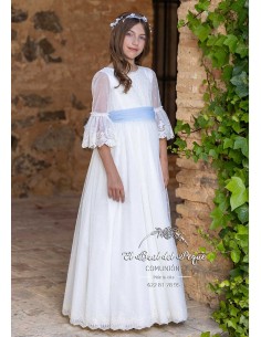 Vestido Comunión Niña Modelo Blanca Manuela Macías 2
