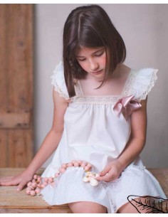 Camisón Comunión Dreams Artesanía María Luisa Volante